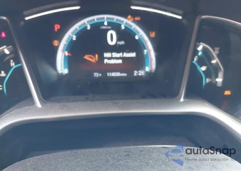 2019 Honda Civic Ex z USA, uszkodzony, nr VIN JHMFC1F31KX007928